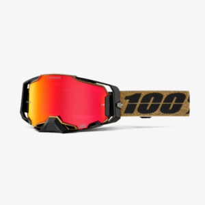 ANTIPARRA 100% ARMEGA HIPER GOGGLE ESPEJADO  ROJO