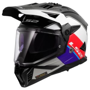 CASCO LS2 MX702 PIONEER II RALLY ROJO BLA AZ L