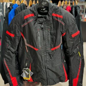 CHAQUETA KMZ DOCTOR NEGRO ROJO 2XL