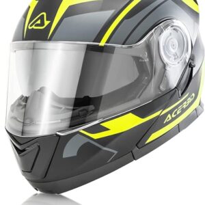 Casco integral ACERBIS abatible S Negro fluor