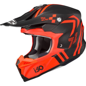 Casco HJC i50 Hex MC1SF Negro/Rojo - M