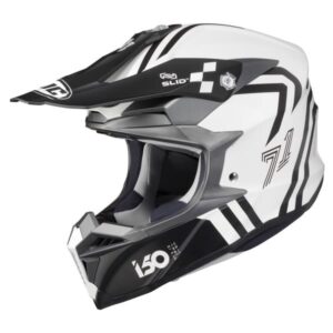 Casco HJC i50 Hex MC10SF Gris/Blanco - L