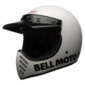 CASCO BELL MOTO 3 CLASSIC BLANCO L