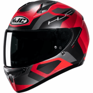 Casco HJC C10 Tins MC1SF Negro/Gris/Rojo - L