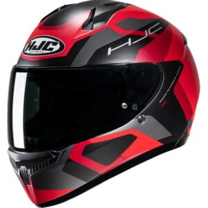 Casco HJC C10 Tins MC1SF Negro/Gris/Rojo - M