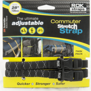 STRAPS ROK 12MM ADJ. NEGRO
