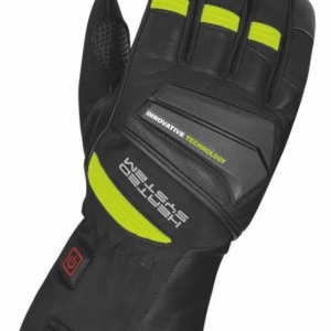 Guante  KMZ Calefaccionado Negro/Verde L