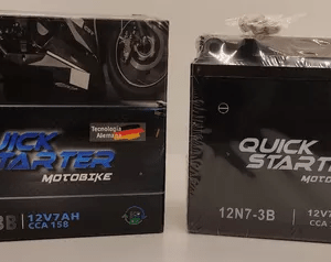 Batería QUICK STARTER 7 AH 158 CCA  12N7 3 B