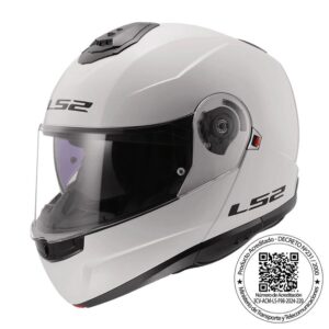 Casco LS2 ff908 STROBE II SOLID L BLANCO