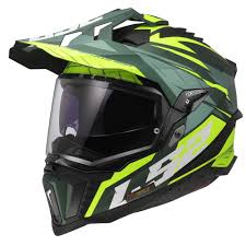 CASCO LS2 MX701 EXPLORER SPIRE VERDE AMARILLO MATTE T-XL