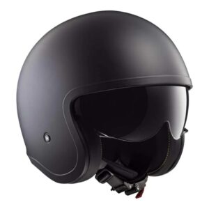 CASCO LS2 OF599 SPITFIRE II BLACK MATT L