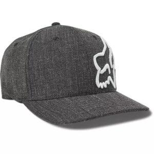 Jockey FOX Flexfit Gris Blanco