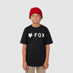 POLERA FOX M/CORTA  NEGRA  NIÑO  XL