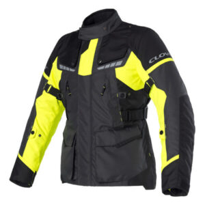 Chaqueta Clover Scout-4 WP Negro/ Amarillo Fluor - XL
