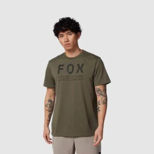 POLERA FOX M/CORTA NON STOP VERDE OLIVA M