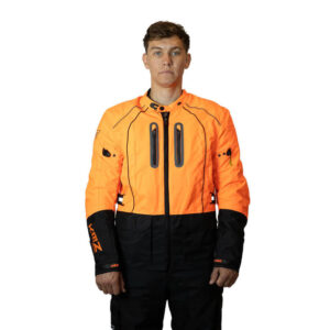 CHAQUETA LARGA KMZ SAVAGE NARANJO L